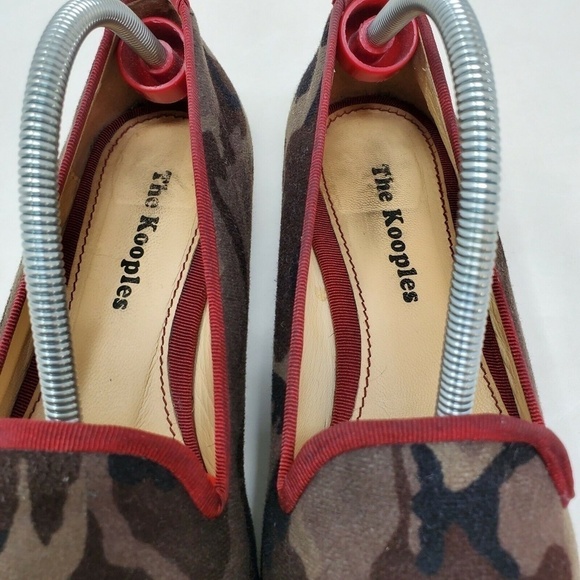 The Kooples Camo Suede Loafers Flats Shoes Size 38 8 - Picture 9 of 11